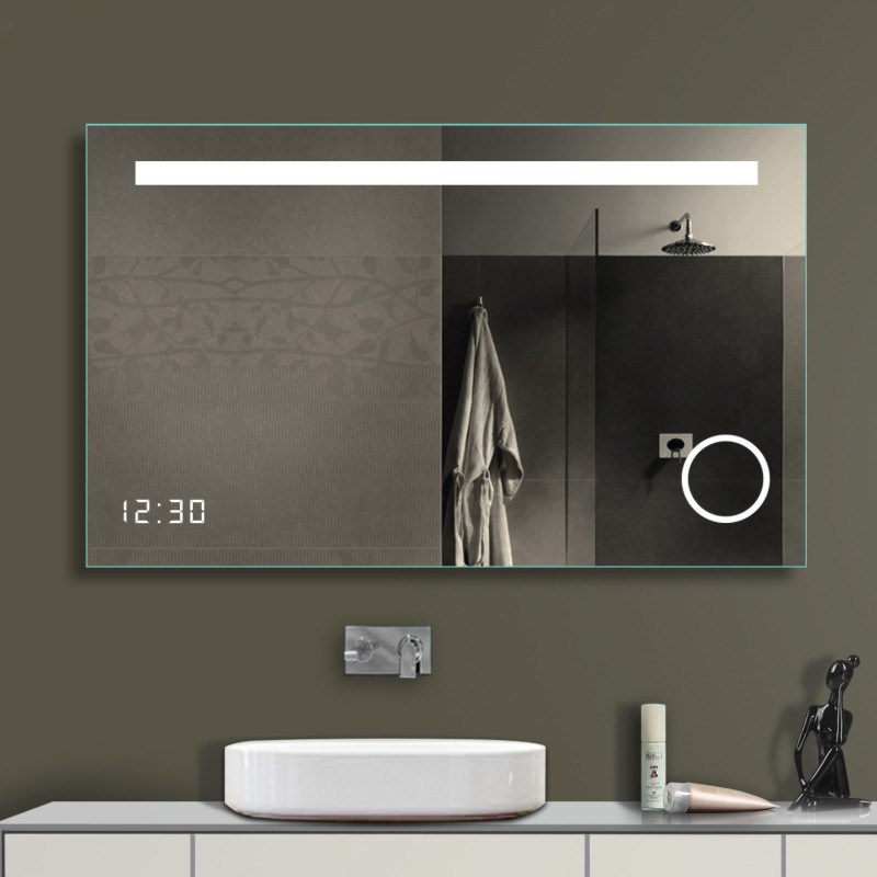 LED Bathroom Illuminated Wall Mirror 3X Magnification