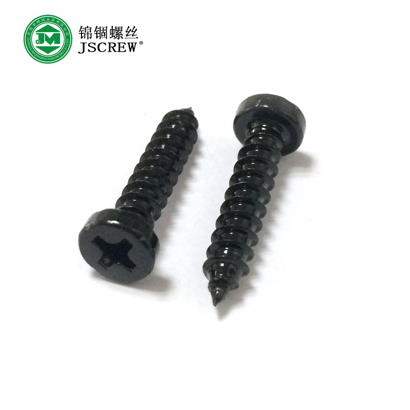 M4 Black Phillips Cheese Head Self Tapping Screw for Wood