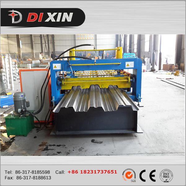 Hebei Suppliers 980 Shaped Floor Deck Panel Making Machine