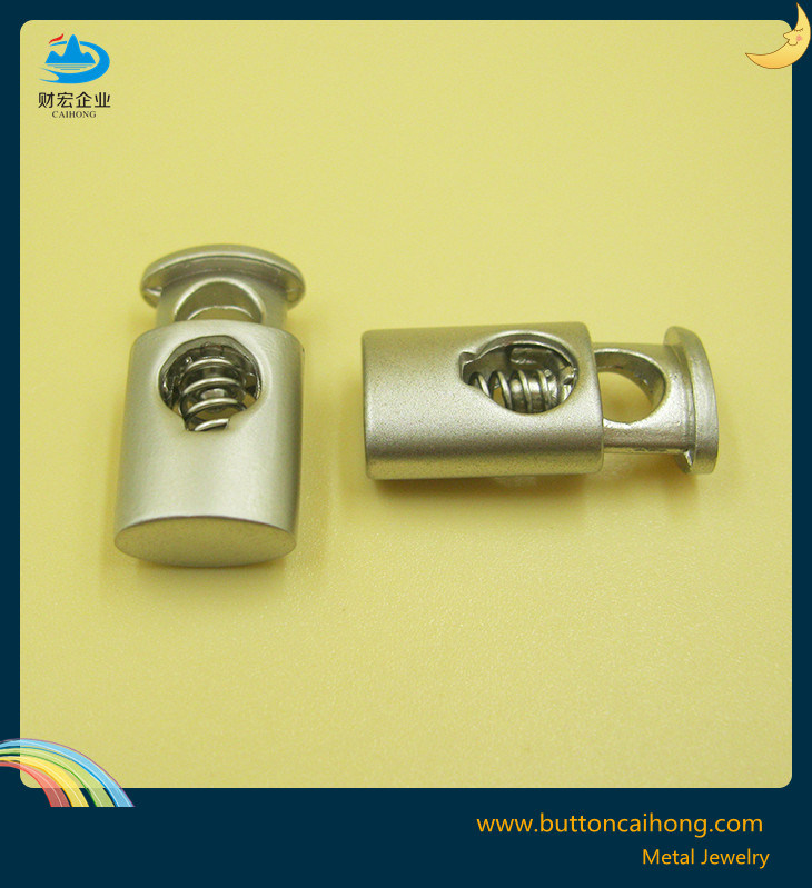 Zinc Alloy Metal Cord Ends for Drawstring Clasp Stopper for Clothing