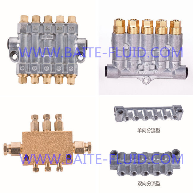 Adjustable Oil Distributors Hydraulic Oil Manifold Fitting