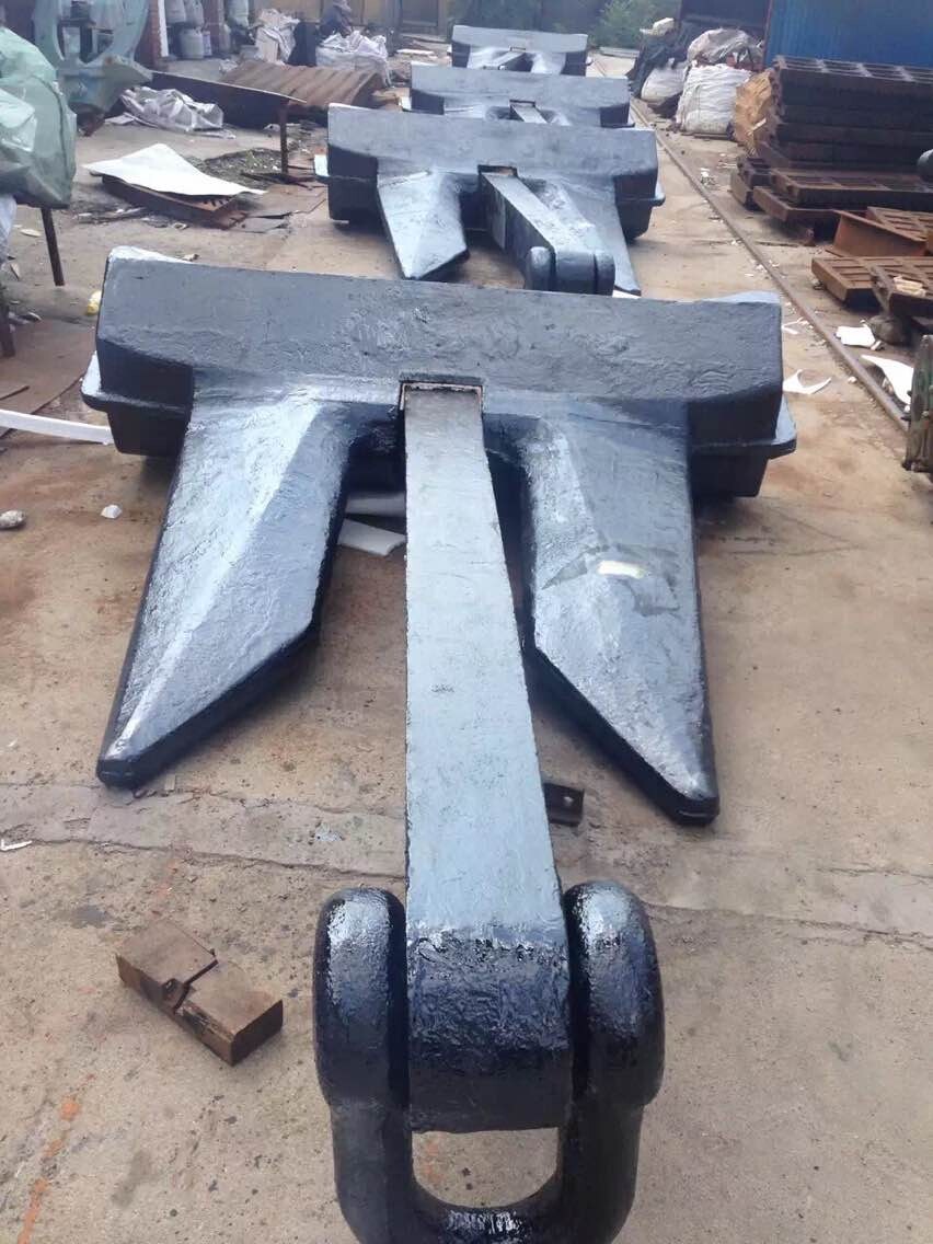 6225kgs Hhp AC 14 Ship Anchor for Marine Use with ABS Lr CCS Approval