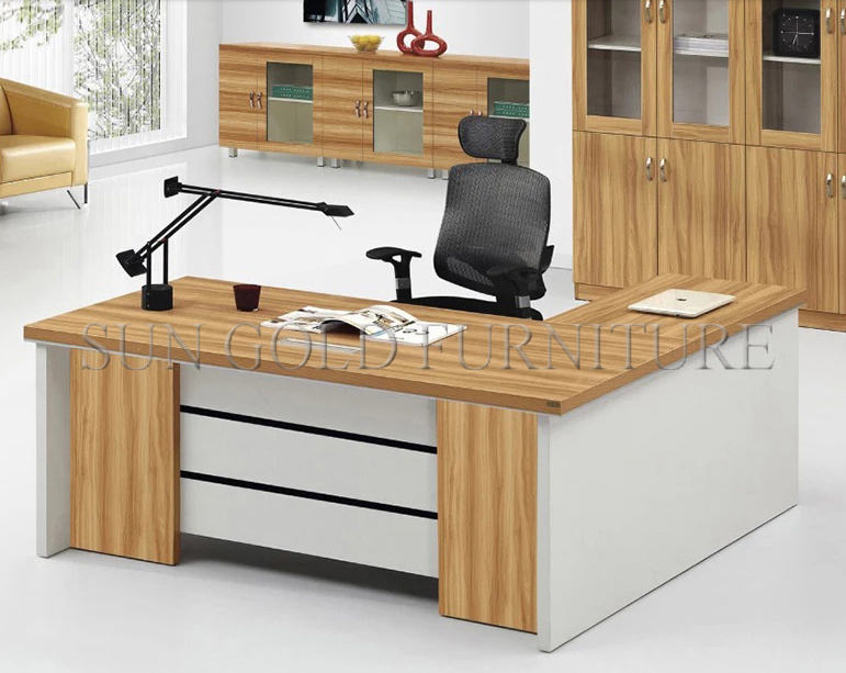Wood Office Furniture Modern Large Executive Desk (SZ-OD294)