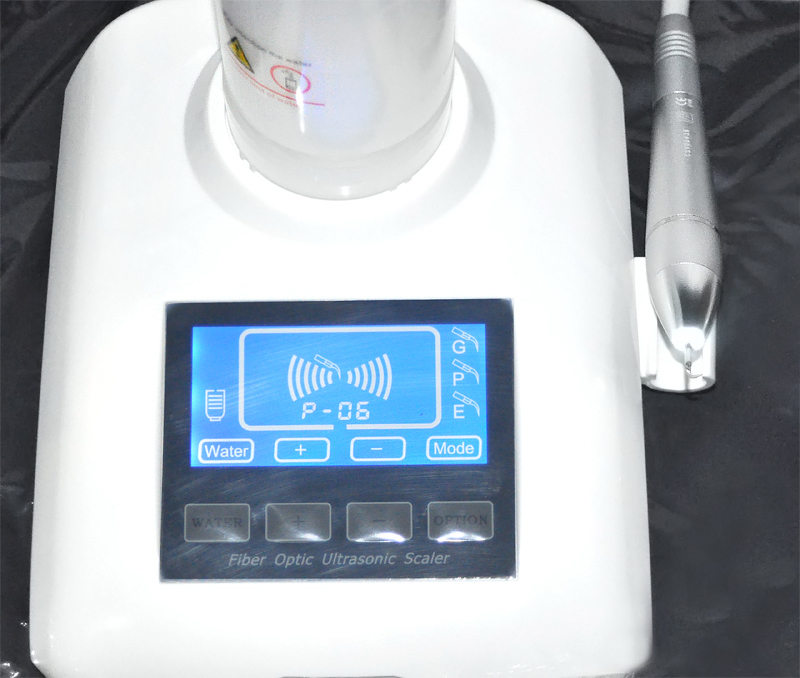 LCD Fiber Optic Dental Ultrasonic Scaler Cavitron Self Contained Water-Alisa