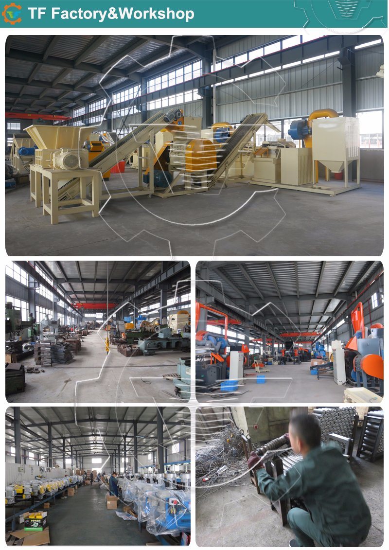 Straight and Compressed Waste Radiator Recycling Plant