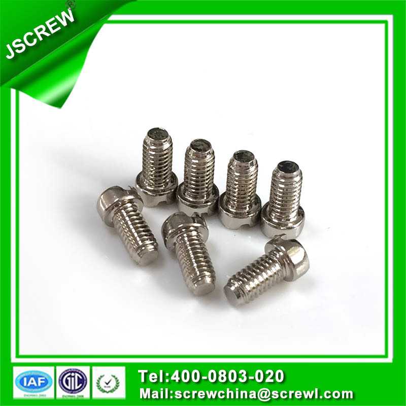ISO Nickel Plated Machine Screw with Cap Head for Sale