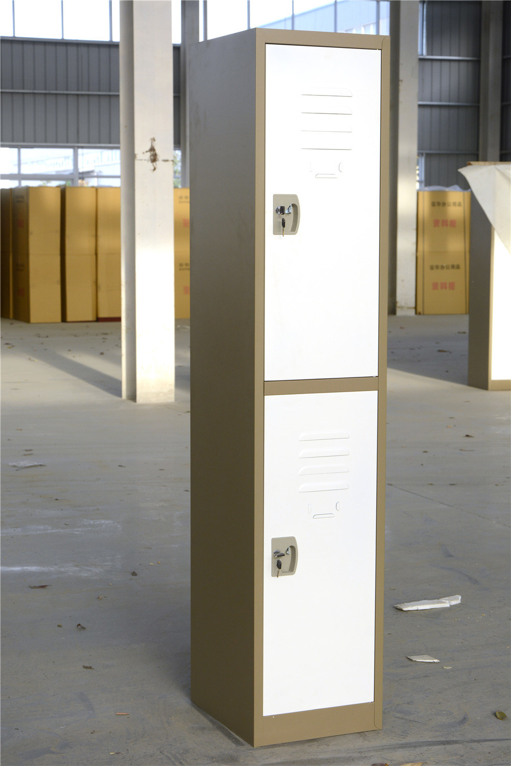 Clothing Storage Single 2 Door Metal Locker