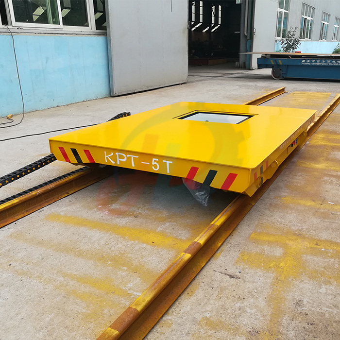 Foundry Plant Cable in Catenary Powered Transport Rail Cart China Factory