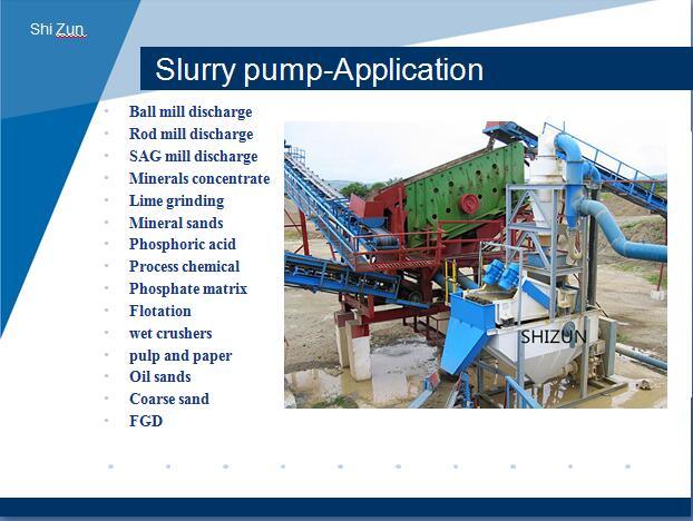 Centrifugal Mineral Processing Sand Sucker Slurry Pump