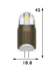 Bi-Pin Outdoor Lighting LED G4 Light IP65