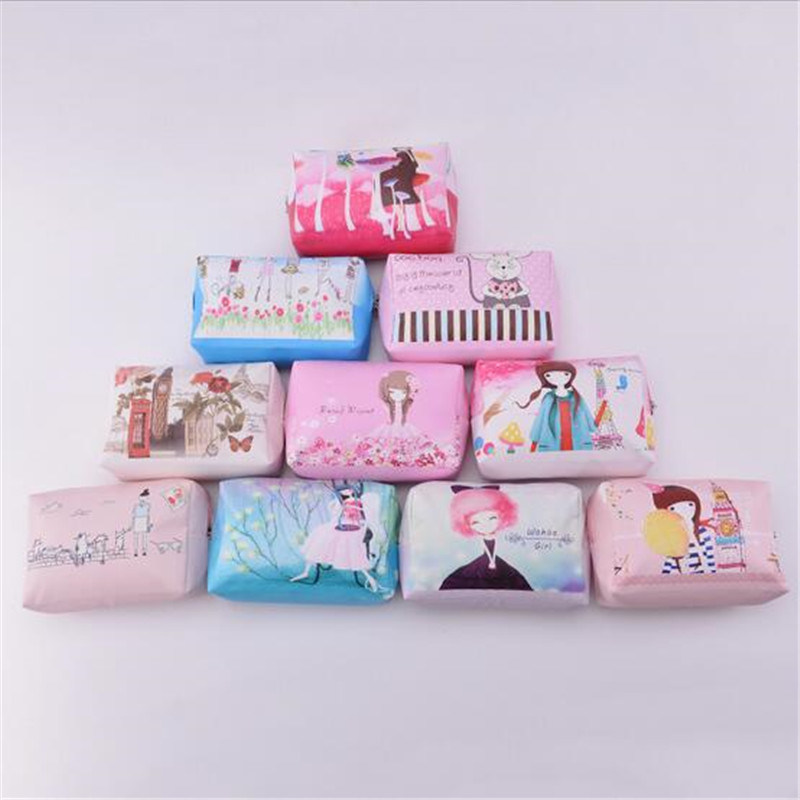 Korean Cartoon Hand Bag Fashion Cute Waterproof Cosmetic Bag (GB#A-104)