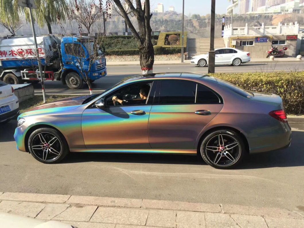 Ts 1.52X18m Laser Chrome Car Vinyl Wrap Cost for Sale