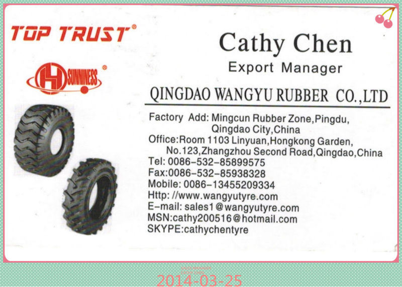 Chinese Tyre Flap Used for OTR Tyre