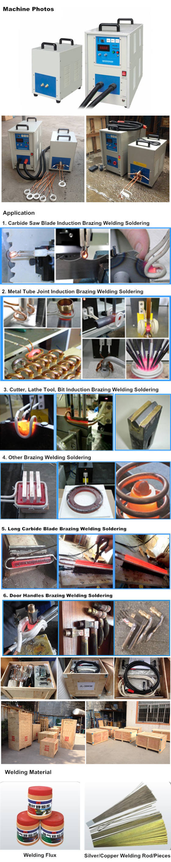 Low Price High Frequency Copper TubeÂ  Brazing Machine