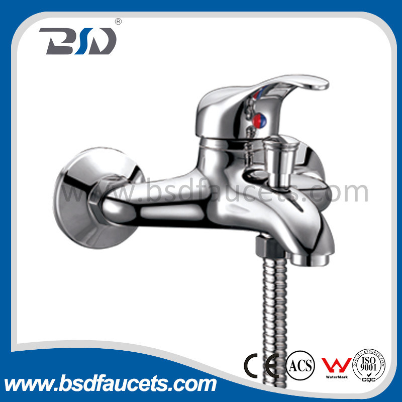 Solid Brass Bathroom Faucet Single Handle Acs Bath Shower Faucet