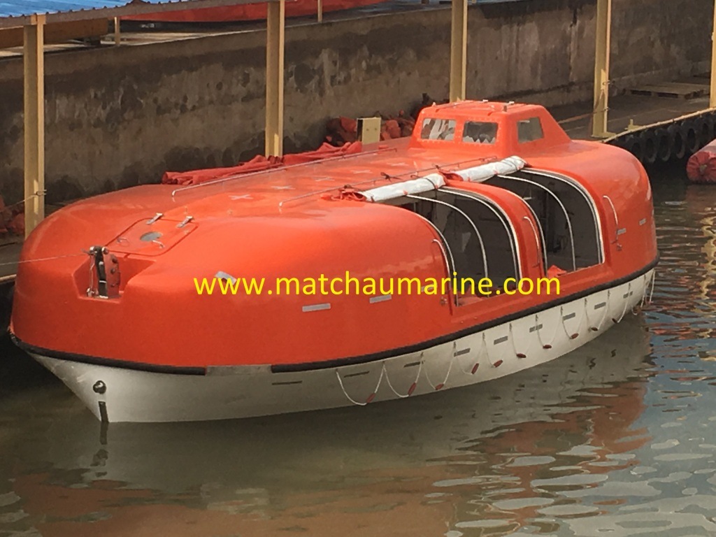 Passenger Ships Partially Enclosed Life and Tender Boat