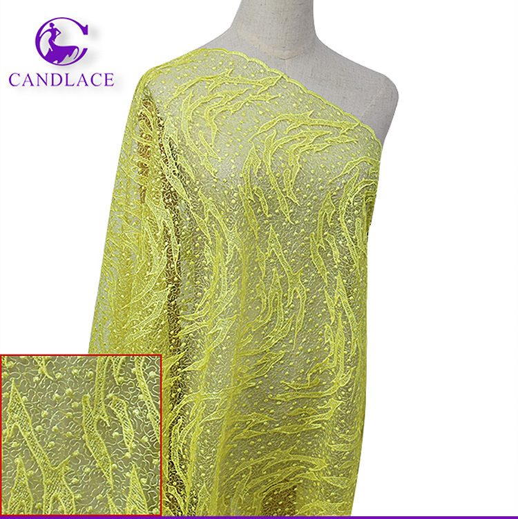 New Arrival Chemical Lace Embroidery Fabric for Lady