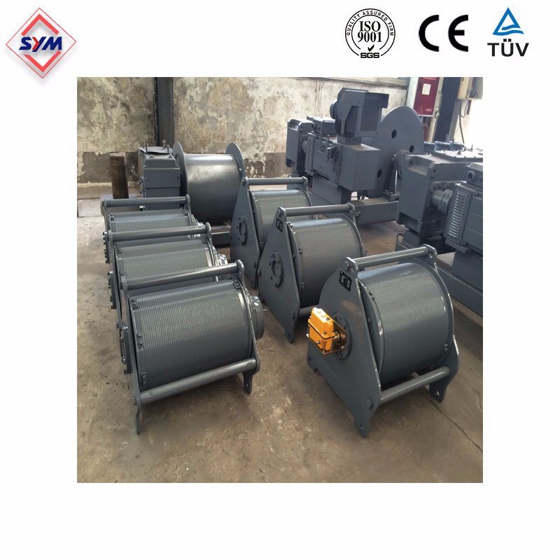 Tower Crane Hoist Drum with Chassis