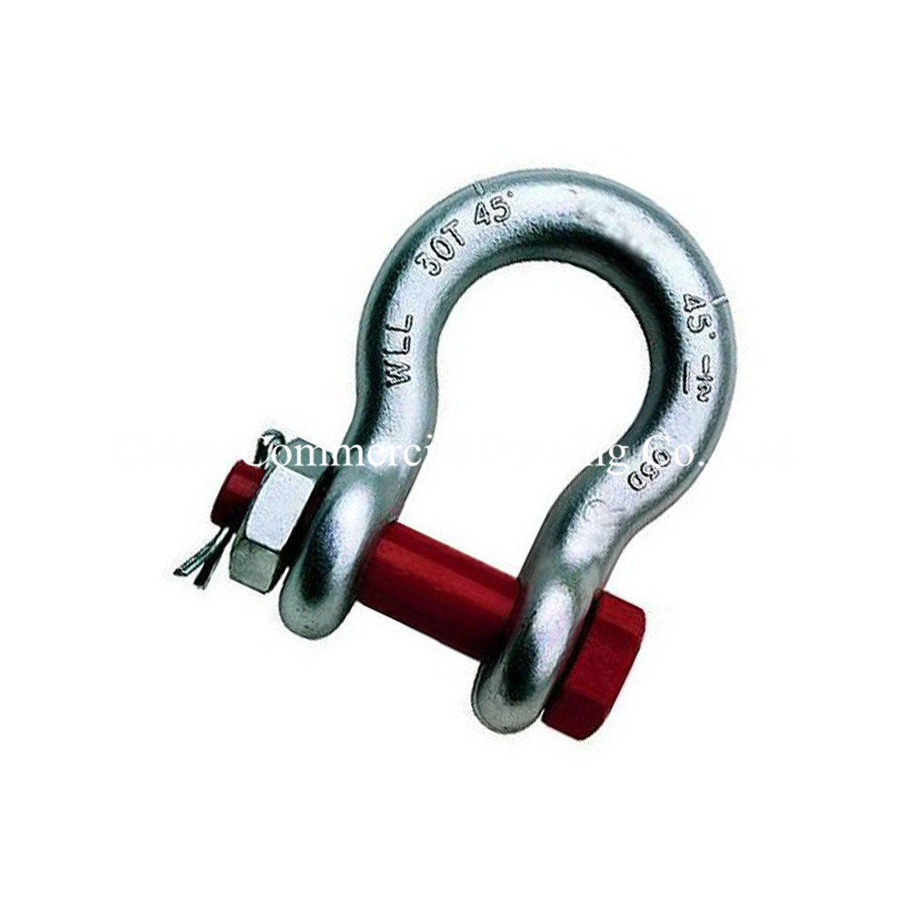 Marine Rigging Us Type Carbon Steel Drop Forged Shackle