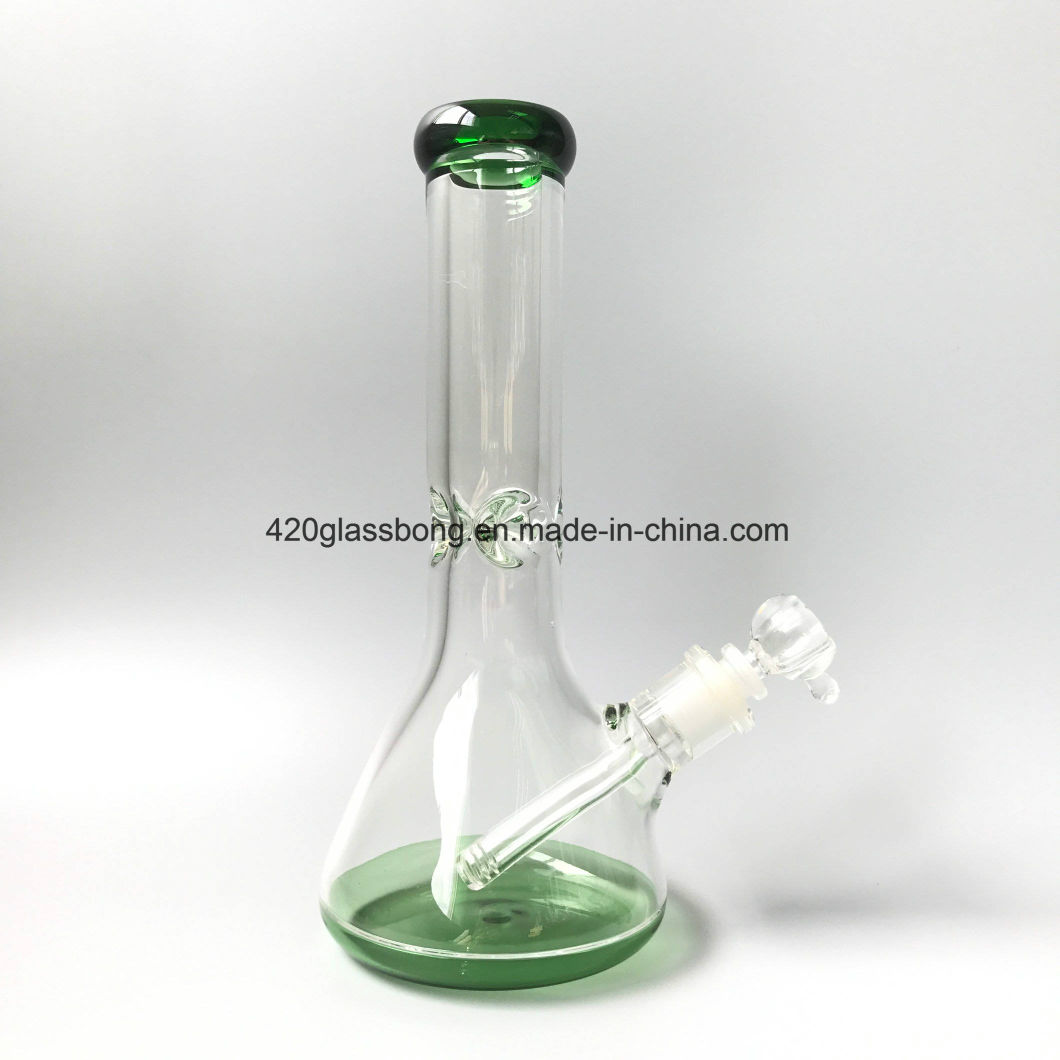 12 Inches Glass Smoking Pipe Glass Beaker 7mm Thickness for Wholesale