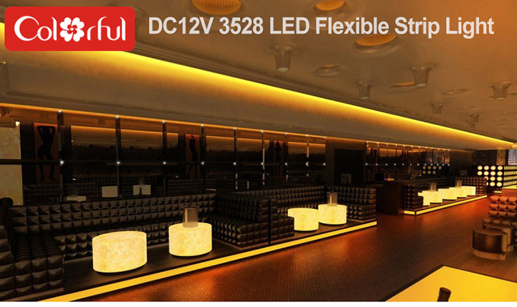 120LEDs/M Waterproof DC12V SMD3528 LED Strip Light