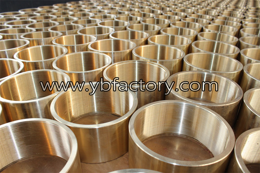 High Precision Threaded Copper Sleeves/Aluminum Bronze Bushing