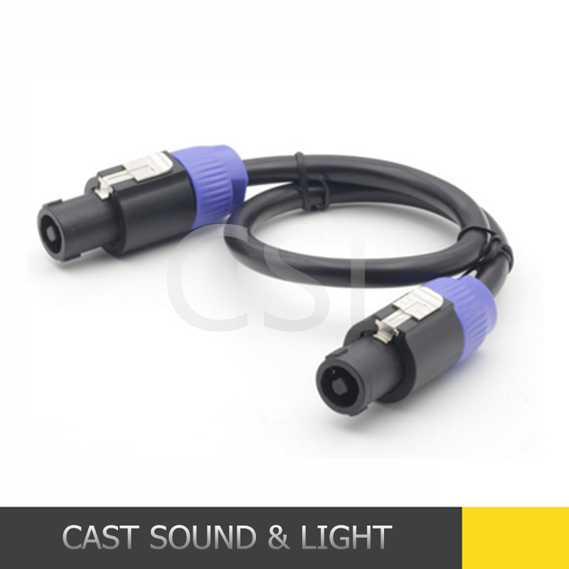 1m~50m Male to Female Speaker Audio Cable with Speakon Connector