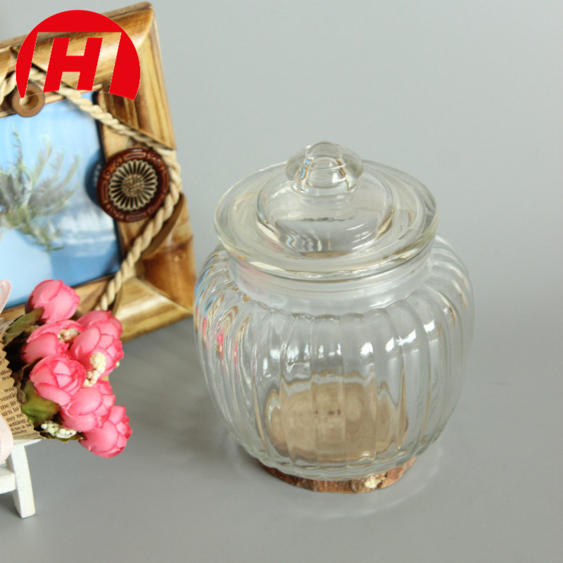 Glass Food/Candy Storage Jar Big Clear Glass Jar