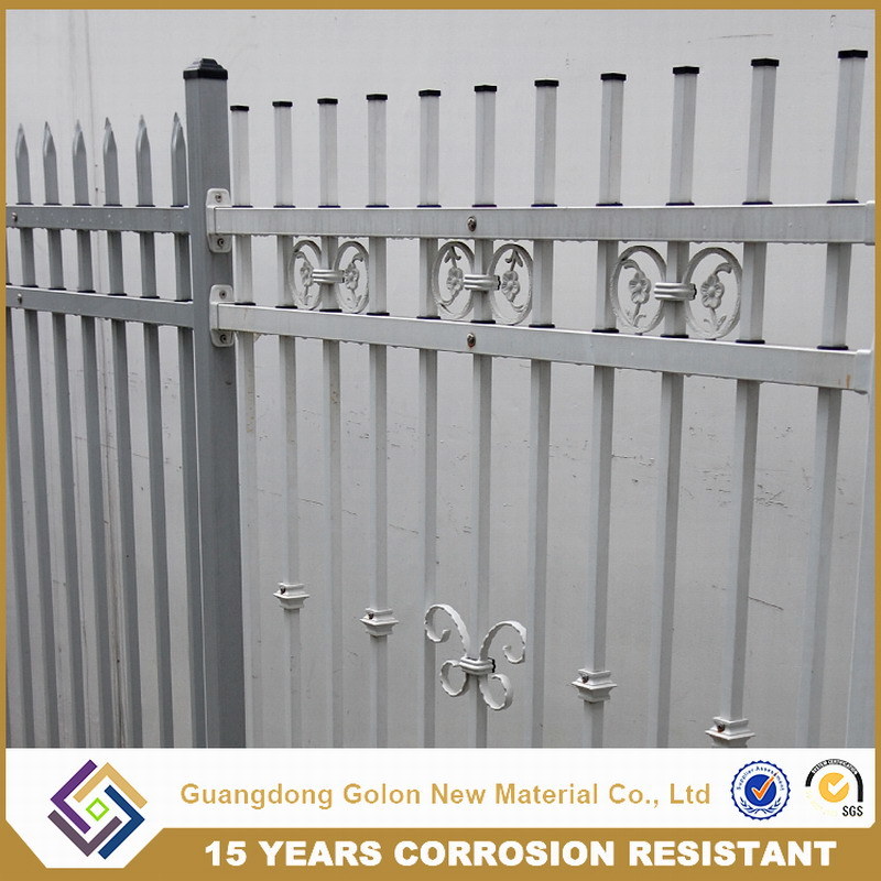 Iron or Aluminum Garden Fence with Any Color