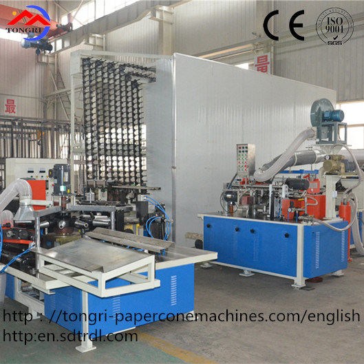 Dry Part of Tongri Fully Automatic Cone Paper Pipe Machine