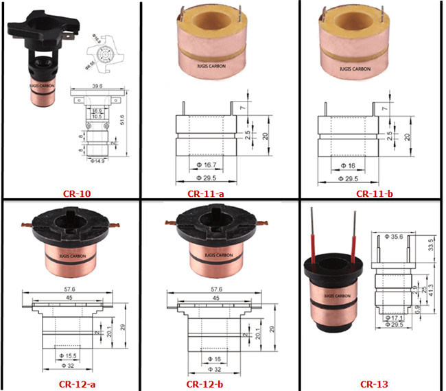 Auto Parts Slip Ring for Auto Motor Cr-06