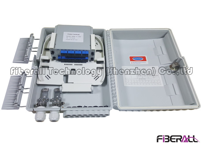 Outdoor Waterproof Fdb Box with 1X16 Fiber Optic PLC Splitter