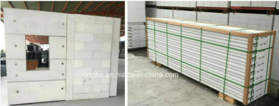 Precast Steel Reinforced Autoccaved Lightweight Concrete AAC Wall Panel