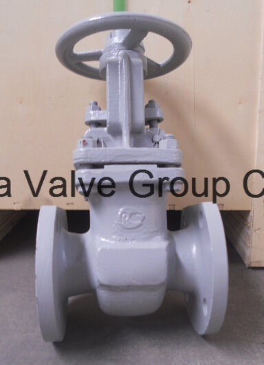 GOST cast steel WCB wedge gate valve PN16 Z41H-16C