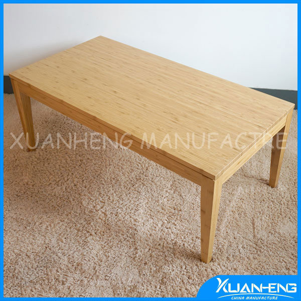 Natural Finishing Bamboo Tea Table for Living Room