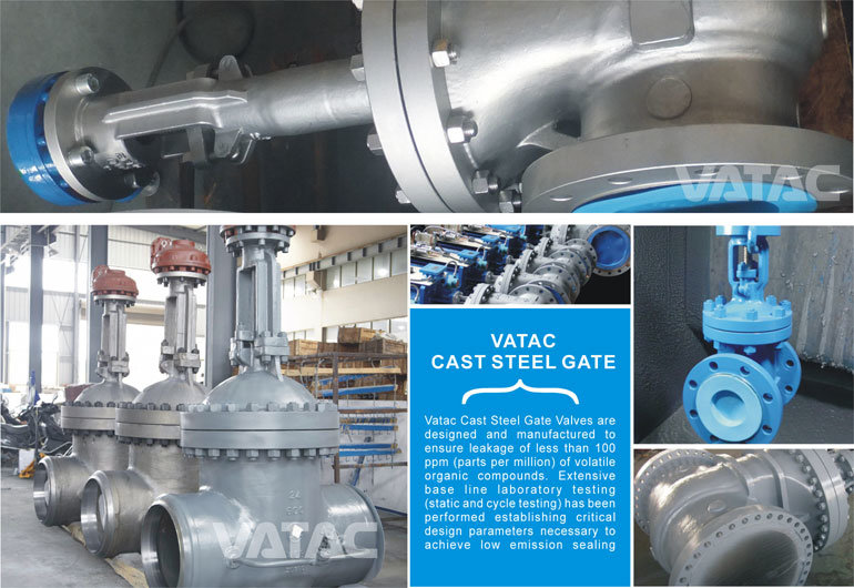 Flange RF or Bw Cast & Forged Stainless Steel Industrial Wedge Gate Valve with Rising Stem