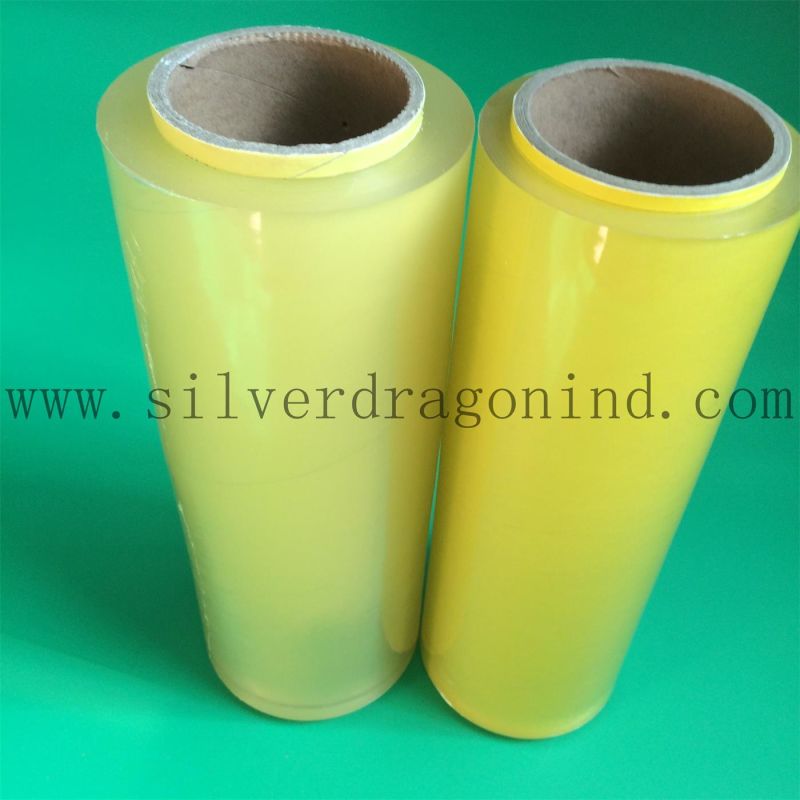 12mic PVC Fruit Stretch Film with Custom Band