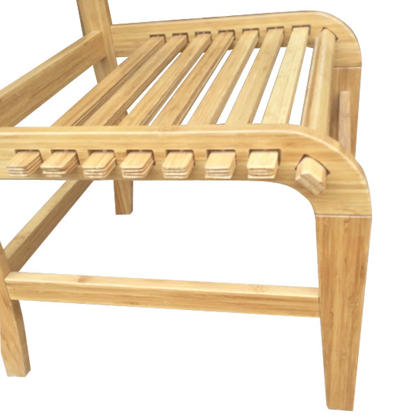 Wooden Bamboo Dining Furniture Bamboo Elastic Chair for Home Hotel Restaurant