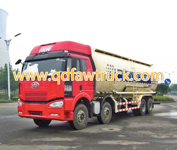 FAW 8x4 35 Cubic Bulk Cement Tank Truck