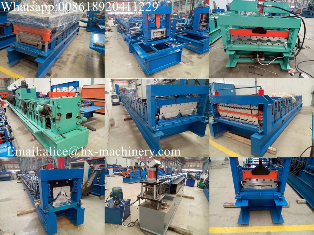 Roof Sheet Roll Forming Crimping Machine