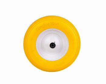 400-8 Yellow PU Foam Lawn Mower Wheels