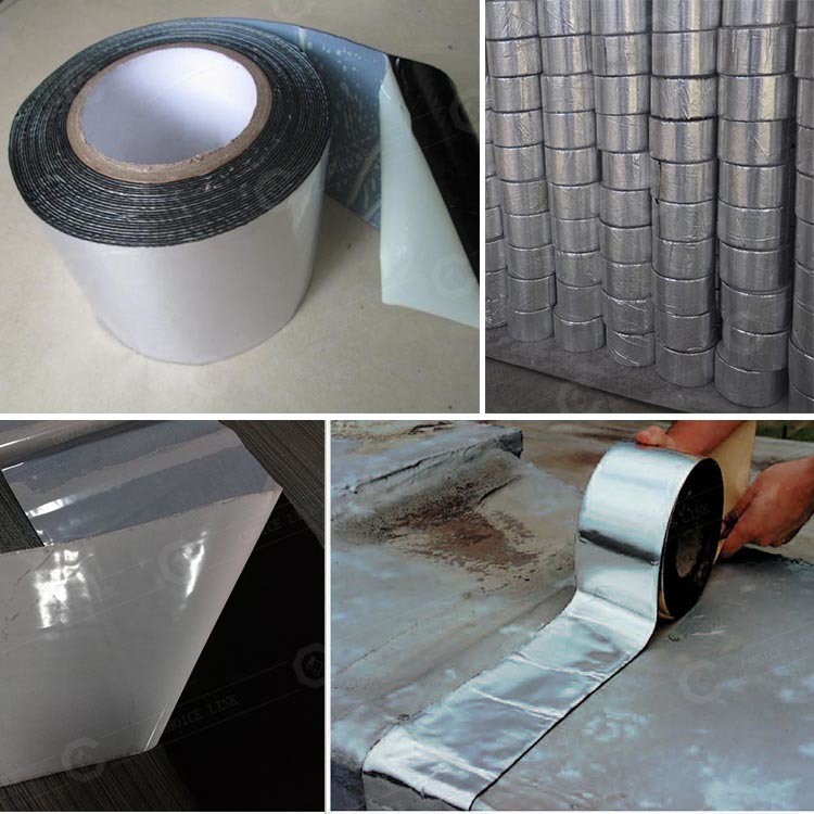 Adhesive Bitumen Flashing Strip with Aluminum Foil