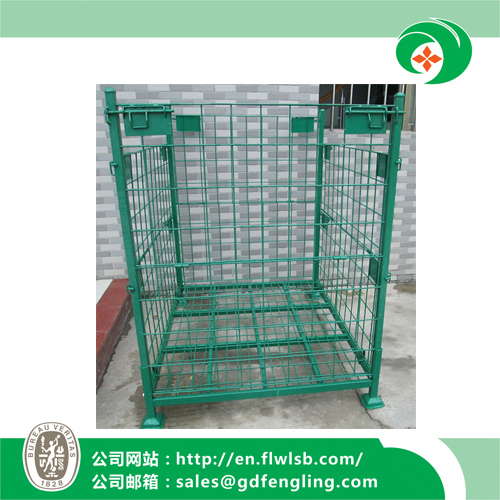 Customized Collapsible Roll Container for Warehouse by Forkfit