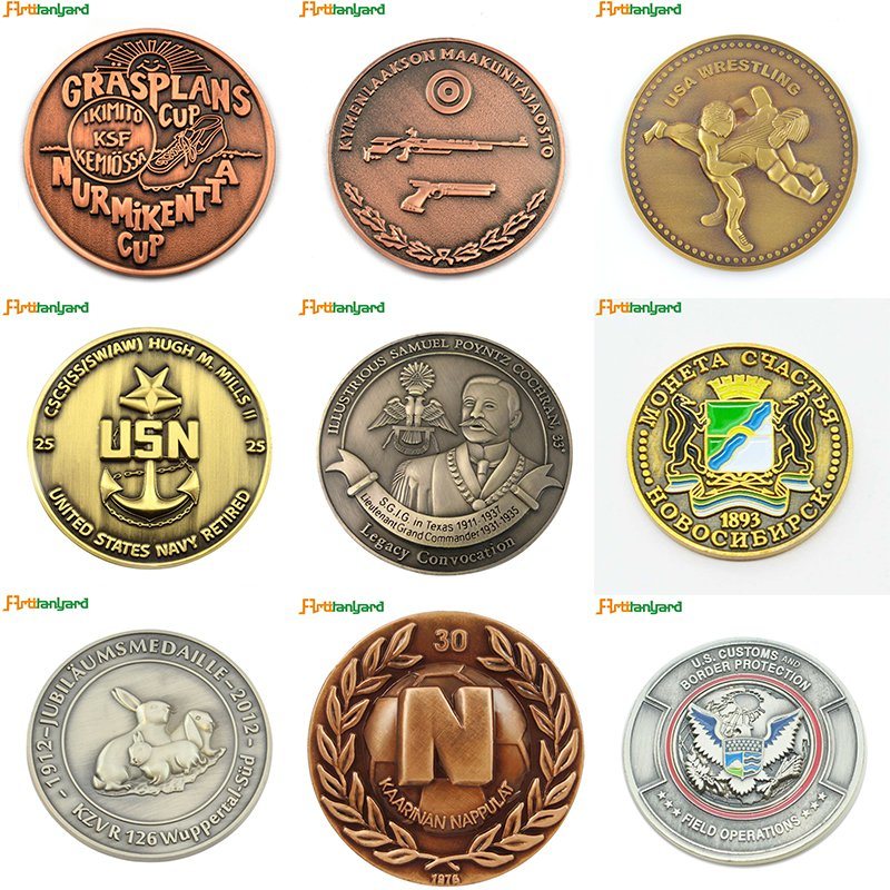 Customized Metal Challenge Souvenir Coin
