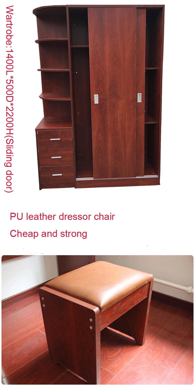 PU Leather Headboard Hotel Lobby Furniture