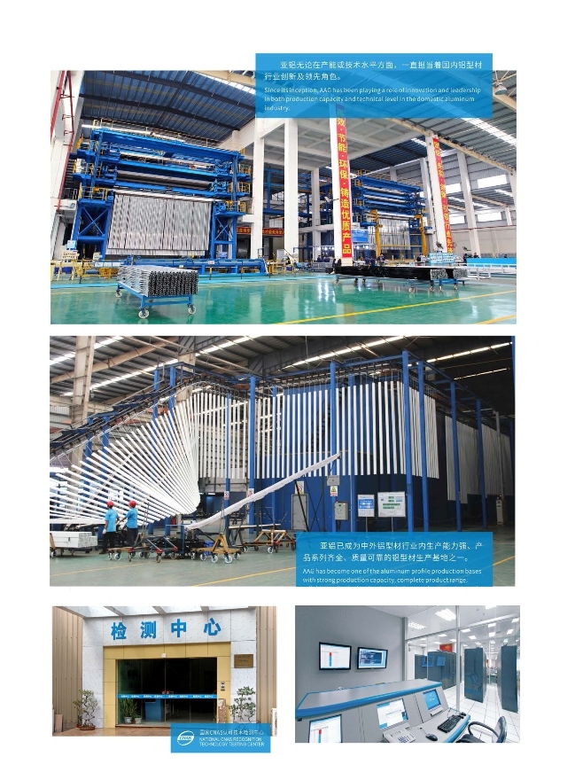 Construction Windows and Doors Aluminium Extrusion Profile