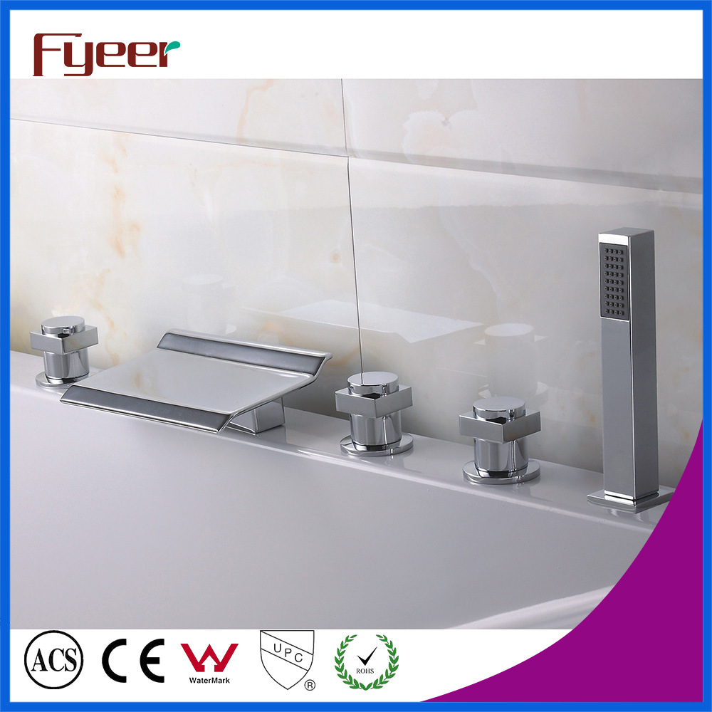 Fyeer 3002 Series Waterfall Basin Faucet Bathtub Mixer