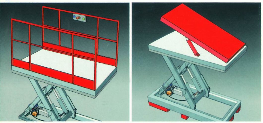 Heavy Duty Stationary Electric Hydraulic Scissor Lift Table