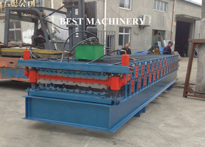 Ce/SGS Certificated Double Layer Roof Sheet Roll Forming Machine