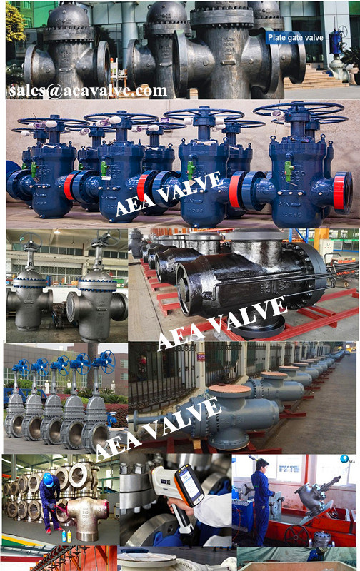 API 6D Cast Steel High Pressure Slab Gate Valve